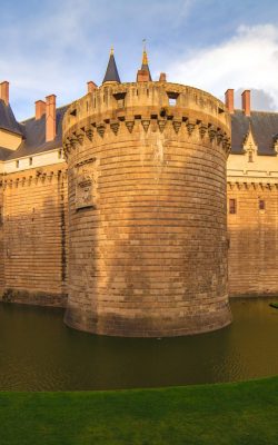 château des ducs de bretagne, nantes, bretagne, france