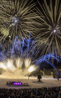 courchevel fireworks