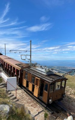 pays basque wooden train